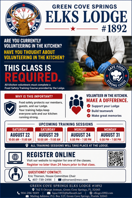 Food Safety Training Class